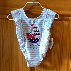 Mud Pie Swimsuit 6-9 months